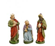 Los Reyes Magos, 14 cm de figuras de belén