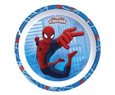 Spider-Man (Vaso, Cuenco y Plato), diseño de, rojo, set de 3