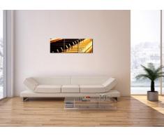 Cuadro sobre lienzo - 3 piezas - Impresión en lienzo - Ancho: 90cm, Altura: 30cm - Foto número 2200 - listo para colgar - en un marco - CA90x30-2200