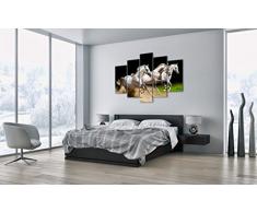 Cuadro sobre lienzo - 5 piezas - Impresión en lienzo - Ancho: 150cm, Altura: 100cm - Foto número 0175 - listo para colgar - en un marco - EA150x100-0175