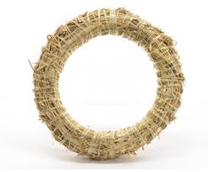 Corona de paja, diámetro: 35 cm