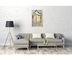 Printed Paintings Impresión Sobre Lienzo (80x120cm): Alexej Von Jawlensky - El Rostro de Salvador
