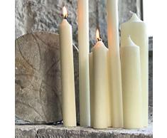 Vela de altar de iglesia de 3/4 pulgadas a 1 pulgada de diámetro, 3/4 x 15 Pk of 48