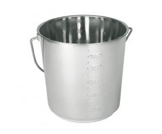 Kerbl 29377 - Cubo de Basura de jardín (Acero), 12,3 l