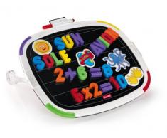 Quercetti 5341 - Pizarra magnética con letras y números