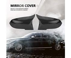 Cubierta del Espejo Retrovisor Delaman Espejo Retrovisor Tapa para BMW 220i 328i 420i F20 F21 F22 F30 F32 F33 F36 X1 E84 1 par