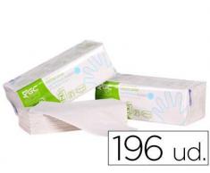 TOALLA DE PAPEL MANO ENGARZADA ECOLOGICA XTRASEC 20X23 CM 2 CAPAS PAQUETE CON 196 UNIDADES
