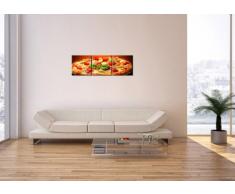 Cuadro sobre lienzo - 3 piezas - Impresión en lienzo - Ancho: 90cm, Altura: 30cm - Foto número 2717 - listo para colgar - en un marco - CA90x30-2717