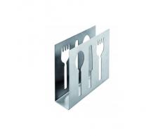 Ibili Clásica - Servilletero "U", inox