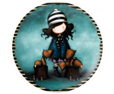 Enesco Gorjuss - Plato decorativo de pared, 20 cm