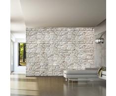 murando - Fotomural Abstraccion 400x280 cm - Papel tejido-no tejido - Papel pintado -ladrillo Piedras f-a-0004-a-c