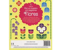 Flores. Haz Un Mosaico Con Pegatinas