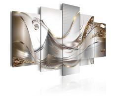 murando - Cuadro 100x50 cm - Abstracto - impresión de 5 Piezas - Material Tejido no Tejido - impresión artística - Imagen gráfica - Decoracion de Pared - Arte Flores a-A-0004-b-o