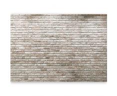 murando Fotomurales 500x280 cm XXL Papel pintado tejido no tejido Decoración de Pared decorativos Murales moderna Diseno Fotográfico Fotomural Ladrillo Concreto 3D Rojo Mauer f-a-0570-x- a