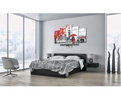 Cuadro sobre Lienzo - 5 Piezas - Impresión en Lienzo - Ancho: 150cm, Altura: 100cm - Foto número 3153 - Listo para Colgar - en un Marco - EA150x100-3153