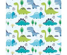 murando Papel Pintado autoadhesivo para ninos 10m Fotomurales Decoración de Pared Murales Pegatina decorativos adhesivos 3d panel moderna de Diseno Fotográfico Dinosaurio Guarderia e-B-0023-j-a