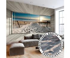 Fotomural 300x210 cm - 3 colori da scegliere - Papel tejido-no tejido. Fotomurales - Papel pintado Naturaleza Paisaje Playa 3D Mar Sol c-C-0067-a-d