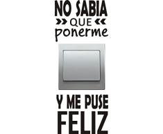Vinilo decorativo pegatina pared, cristal, puerta (Varios colores a elegir)-frase