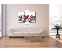 Cuadro sobre lienzo - 3 piezas - Impresión en lienzo - Ancho: 95cm, Altura: 80cm - Foto número 1386 - listo para colgar - en un marco - CB95x80-1386