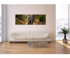 Cuadro sobre lienzo - 3 piezas - Impresión en lienzo - Ancho: 150cm, Altura: 50cm - Foto número 2708 - listo para colgar - en un marco - CA150x50-2708