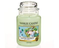 Yankee Candle vela aromática en tarro grande, cesta de Pascua