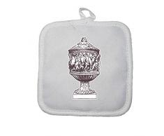 Mygoodprice manopla Guante de Cocina Jarrón Antiguo