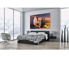 Cuadro sobre Lienzo - 3 Piezas - Impresión en Lienzo - Ancho: 165cm, Altura: 110cm - Foto número 4125 - Listo para Colgar - en un Marco - CE165x110-4125