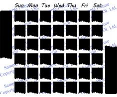 (60x 47cm) vinilo para pared de pizarra de vinilo CALENDARIO Organizador de pizarra adhesivo para dibujar/Borrar Mural/Mes Planificador + Free Crayons Caja