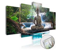 Novedad! Moderno - Cuadro de cristal acrílico 200x100 cm - 5 Partes - 2 tamanos opcionales - Cuadro de acrílico TOP Cuadro - Impresion en calidad fotografica c-A-0021-k-n 200x100 cm