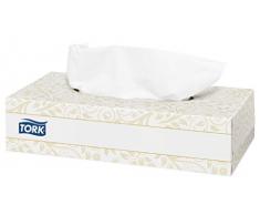 Tork - Caja de pañuelos de papel rectangulares (extrasuave, sistema F1), color blanco (30 X 100)