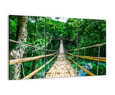 Cuadro sobre Lienzo - 3 Piezas - Impresión en Lienzo - Ancho: 165cm, Altura: 110cm - Foto número 3185 - Listo para Colgar - en un Marco - CE165x110-3185