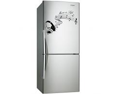 Vinilo de pared (90 x 61 cm) con texto en inglés de Vinilo Music is life con auriculares/Inspiration diseño de raquetas de para artista, músicos y cantantes lámina de decoración de vinilo/Home DIY de tela + adhesivo de vinilo