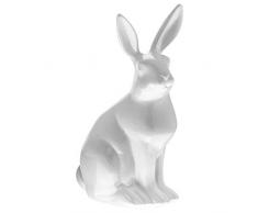 Unbekannt Figura Decorativa de Conejo de Pascua de la señora Schmidt en Color Blanco, Conejo de Pascua, decoración de Pascua, Primavera, Pascua, Conejos de Pascua, Mujer, Hombre, Huevo de Pascua
