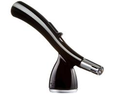 Vacu Vin 5649461-Encendedor y apagavelas Decorativo y Recargable Encendedor/apagador de Velas, Negro, 15 x 15 x 10 cm