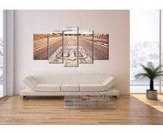 Cuadro sobre lienzo - 5 piezas - Impresión en lienzo - Ancho: 160cm, Altura: 85cm - Foto número 2712 - listo para colgar - en un marco - EA160x85-2712