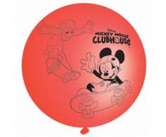 Amscan - Juego de globos grandes para fiestas, diseño de Mickey Mouse y Donald