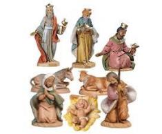 Figuras de Belén NATIVITA'8PZ cm.6,5 Fontanini Made in Italy