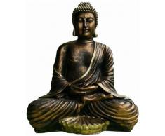 Grandes Escultura de Buda meditando con dhiana Mudra