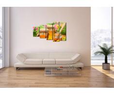 Cuadro sobre lienzo - 100x60 cm - Impresión en lienzo - 5 piezas - de varias partes - listo para colgar - en un marco - Foto número 2475 - EG100x60-2475