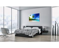 Cuadro Sobre Lienzo - de una Sola Pieza - Impresión en Lienzo - Ancho: 100cm, Altura: 70cm - Foto Número 3169 - Listo para Colgar - en un Marco - AA100x70-3169