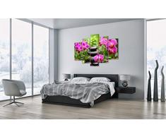 Cuadro sobre Lienzo - 5 Piezas - Impresión en Lienzo - Ancho: 150cm, Altura: 100cm - Foto número 2687 - Listo para Colgar - en un Marco - EA150x100-2687