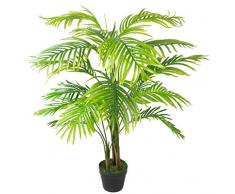 Leaf - Palmera Artificial (130 cm), Color Verde