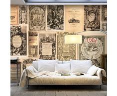 Fotomural 500x280 cm - 3 tres colores a elegir - Top - Papel tejido-no tejido. Fotomurales - Papel pintado - Vintage n-C-0014-a-b