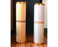 Alta calidad de 22,8"H Estilo Moderno florero Jarrón cilíndrico de Plástico Multicolor , silver opcional