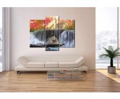 Cuadro sobre lienzo - 130x100 cm - Impresión en lienzo - 3 piezas - de varias partes - listo para colgar - en un marco - Foto número 2396 - CB130x100-2396