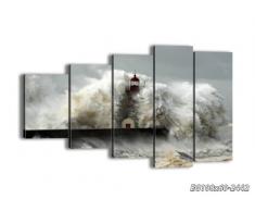 Cuadro sobre lienzo - 100x60 cm - Impresión en lienzo - 5 piezas - de varias partes - listo para colgar - en un marco - Foto número 2442 - EG100x60-2442