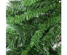 Catral Nuuk - Árbol de Navidad, altura de 1,5 m, color verde