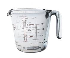 Arcuisine 4937109 Jarra Medidora 0,5L Ocuisine, Vidrio, Transparente