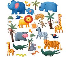 RoomMates RMK1136SCS - Pegatinas para Pared con diseño de Animales