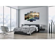 Cuadro sobre Lienzo - 5 Piezas - Impresión en Lienzo - Ancho: 150cm, Altura: 100cm - Foto número 0226 - Listo para Colgar - en un Marco - EA150x100-0226